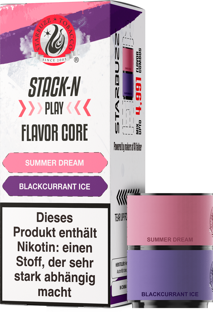 Star Buzz Pod 2er Pack 20mg Nikotinsalz – Alle Sorten | 2 Pods Premium Vape