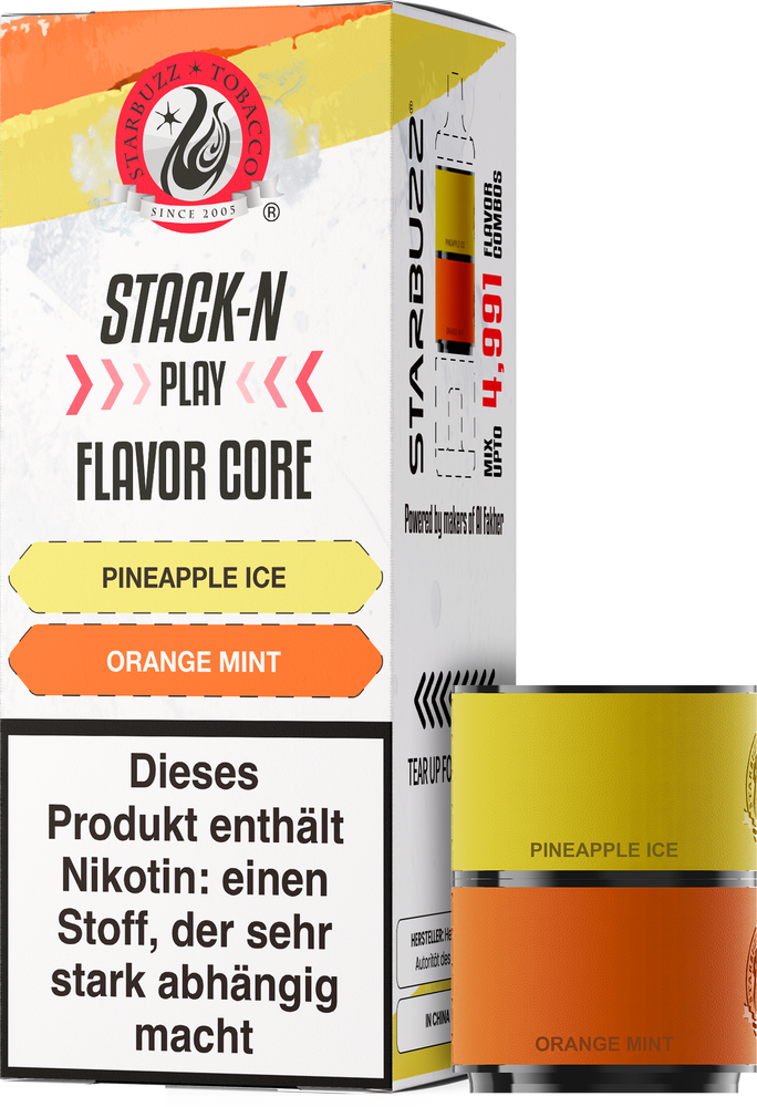 Star Buzz Pod 2er Pack 20mg Nikotinsalz – Alle Sorten | 2 Pods Premium Vape