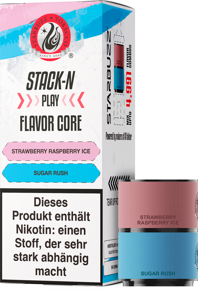 Star Buzz Pod 2er Pack 20mg Nikotinsalz – Alle Sorten | 2 Pods Premium Vape