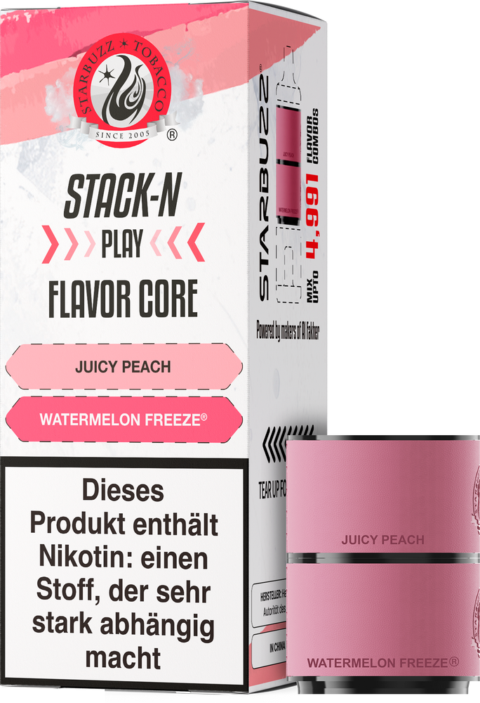 Star Buzz Pod Juicy Peach und Watermelon Freeze - 2er Pack - 20mg